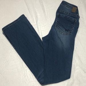 BKE Stella dark wash bootcut  jeans sz 26LONG
